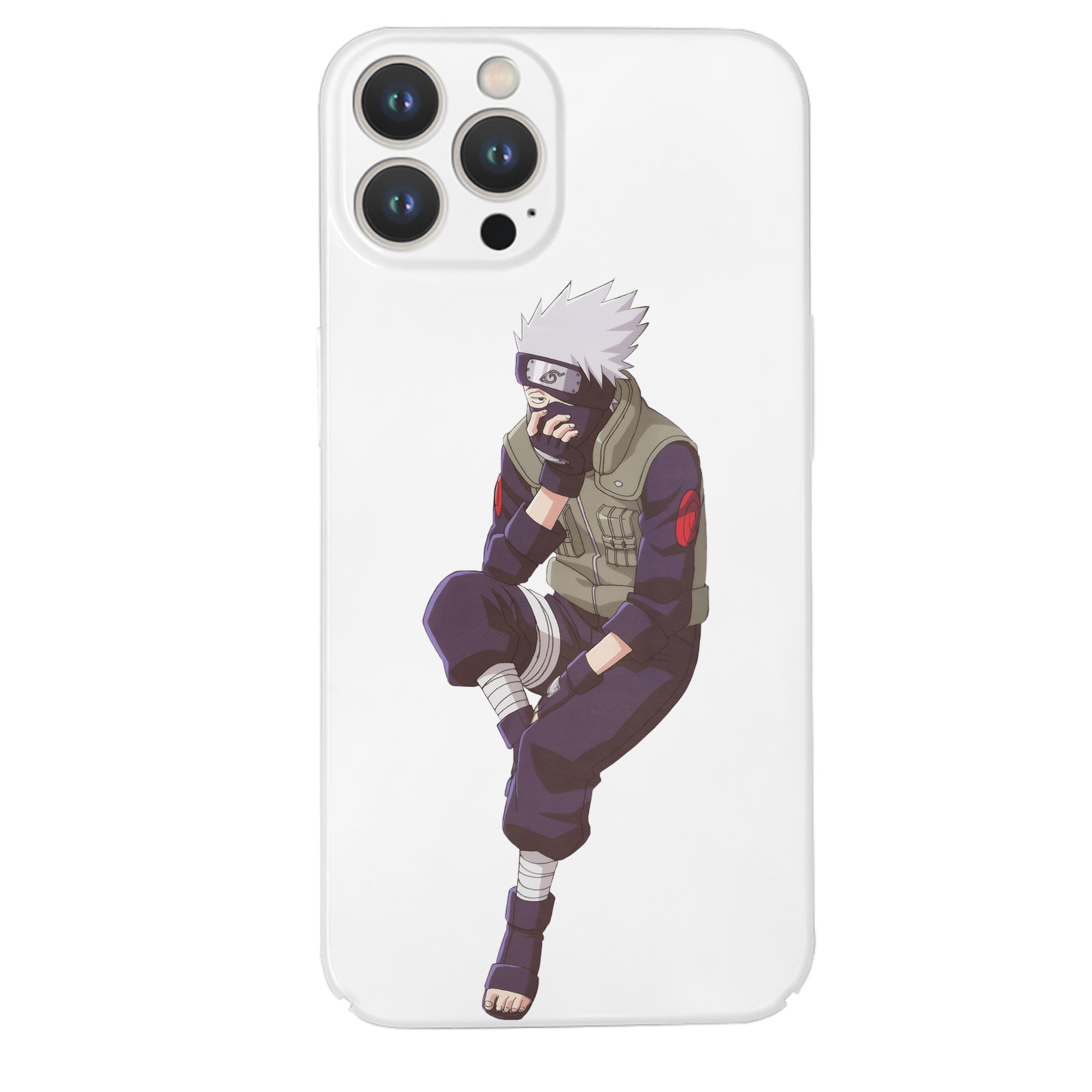 （画像用） NARUTO -ナルト- はたけ カカシ Hatake Kakashi 【iPhone 14シリーズ対応】ハードケース